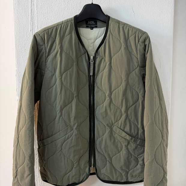 아페쎄 프레드 퀼팅 자켓