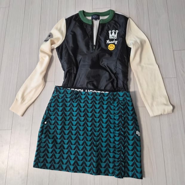 ​⛳미착용 새상품 [파리게이츠] 패턴 큐롯 스커트