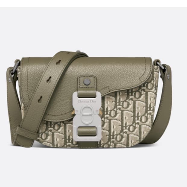 디올 새들 미니 플랩 메신저 백