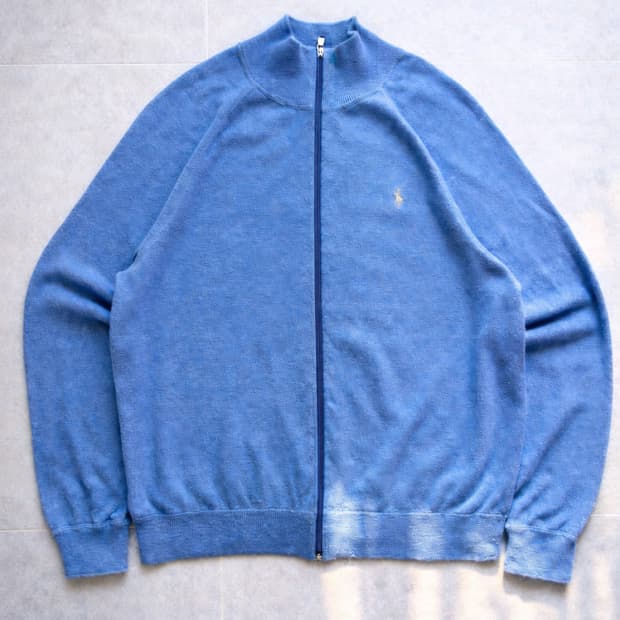 폴로 랄프로렌 후드 집업 니트 L