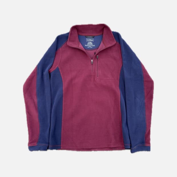 LL Bean 플리스 zipup