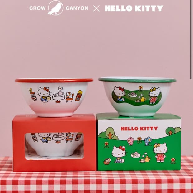 크로우캐년 헬로키티 요거트볼 레드