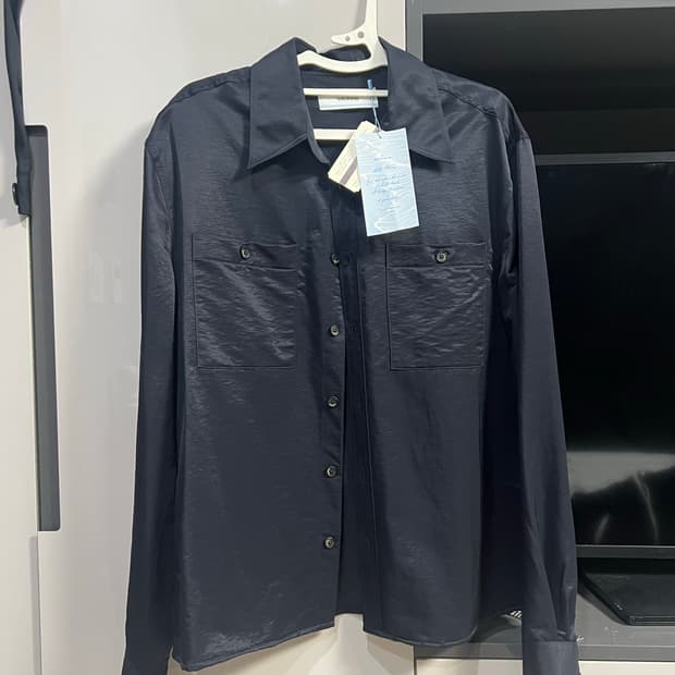 웨이비니스 Horizon Stripe Shirts_네이비