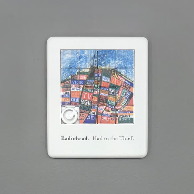 Radiohead promo puzzle 라디오헤드 프로모션 퍼즐