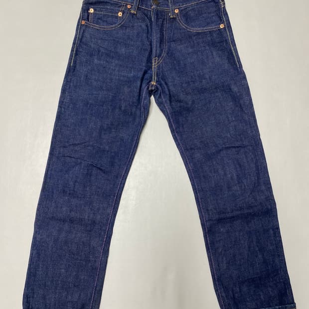 모모타로 G007-MB 셀비지 데님 W28