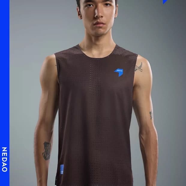 Nedao 마라톤 러닝나시 남성 XL