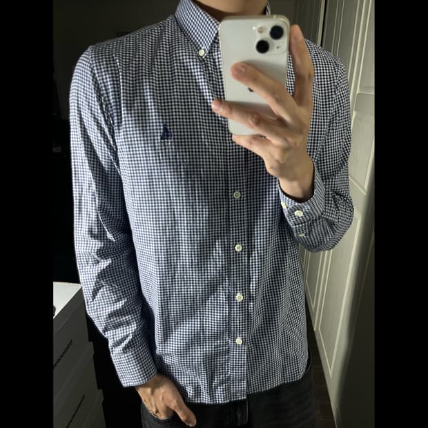 [100] BEANPOLE 빈폴 체크 셔츠