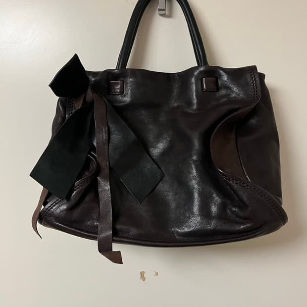 Andrea mabiani rinkled lambskin bag
