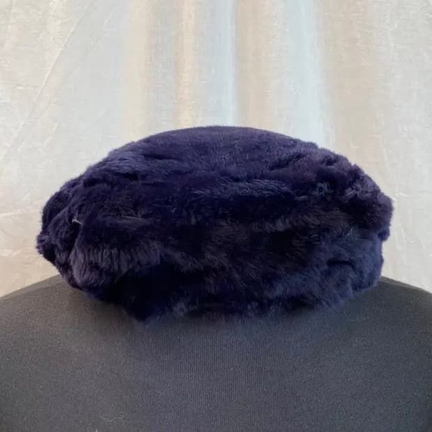 퍼 베레모 헌팅캡 털모자 털베레모 빵모자