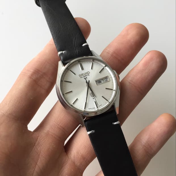70s seiko QZ day-date quartz