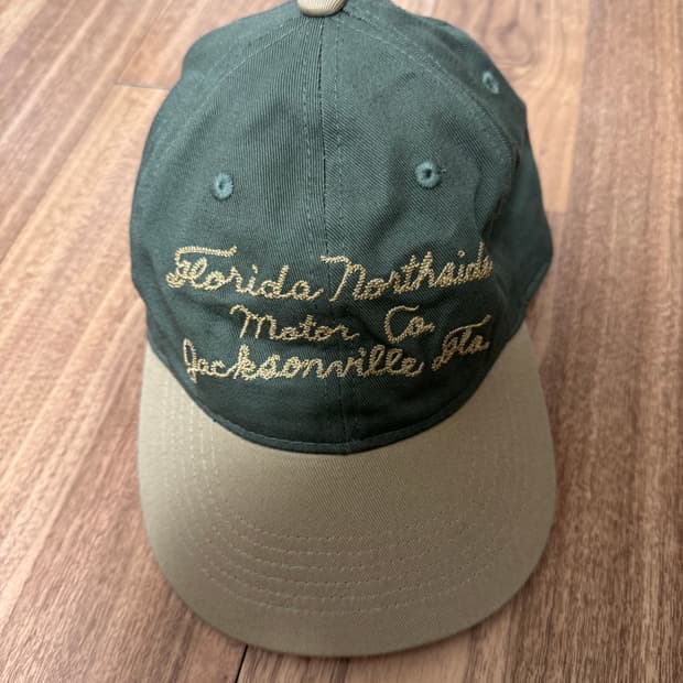 pherrows 페로우즈 모자 볼캡 OLIVE x BEIGE 24W-PB