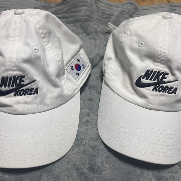 나이키 코리아 평창 올림픽 한정판 모자 2개 (A급, B급)