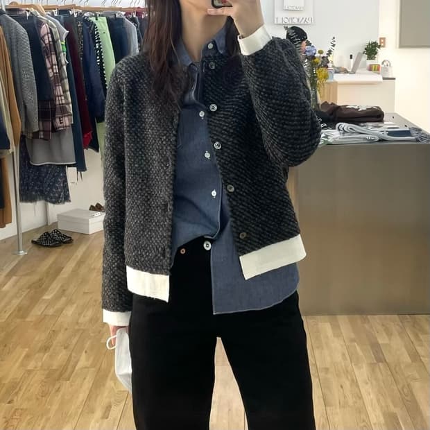 Junyawatanabe & Com de Garçons denim 셔츠