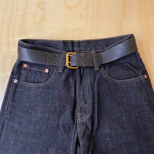 VTG double roller buckle belt 더블 롤버클 벨트