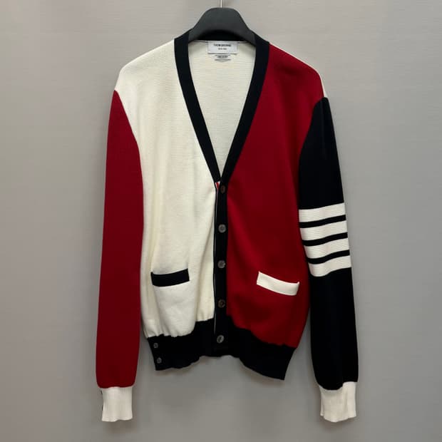 톰브라운 펀믹스 밀라노스티치 가디건 ( 100 )