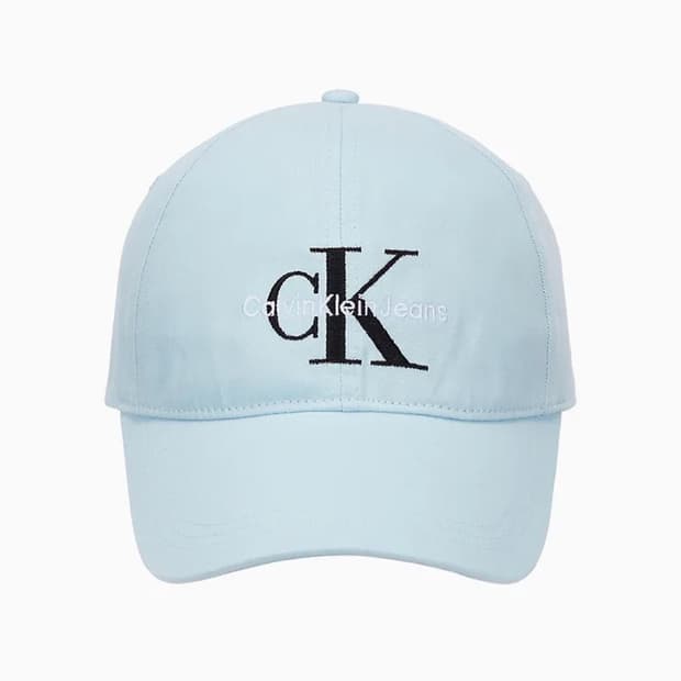 정품) 캘빈클라인 스카이블루 모자