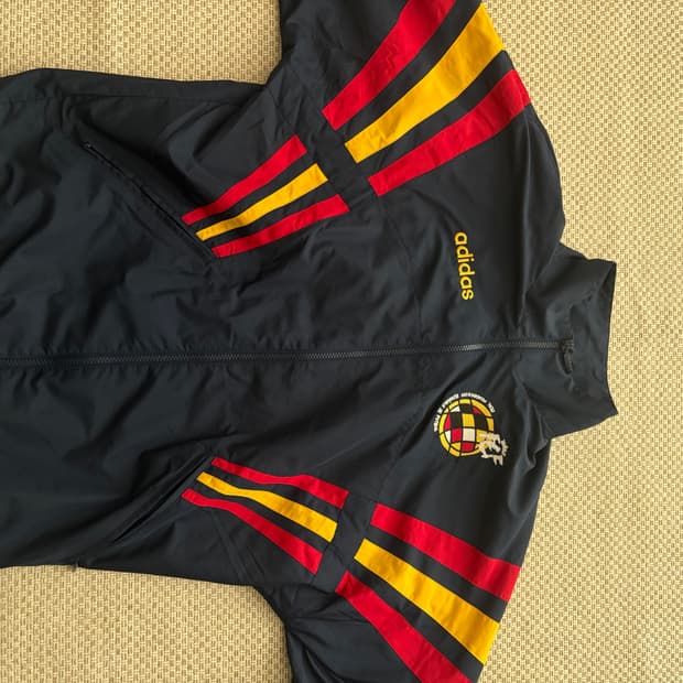 아디다스 스페인 1996 우븐 트랙 자켓 나이트 인디고