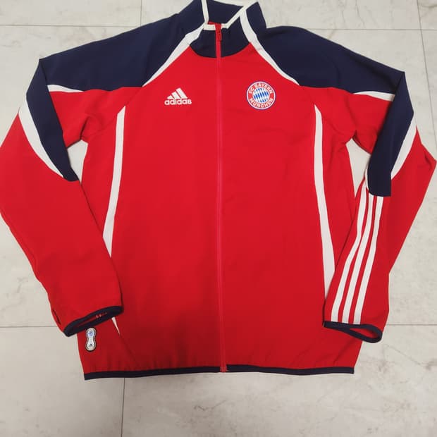 M 아디다스 팀가이스트 바이에르뮌헨 우븐자켓
