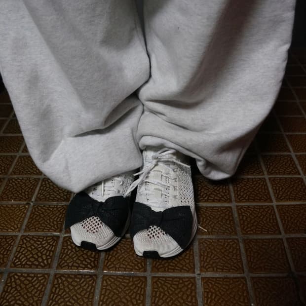 꼼데가르송 x 나이키 플라이니트 레이서