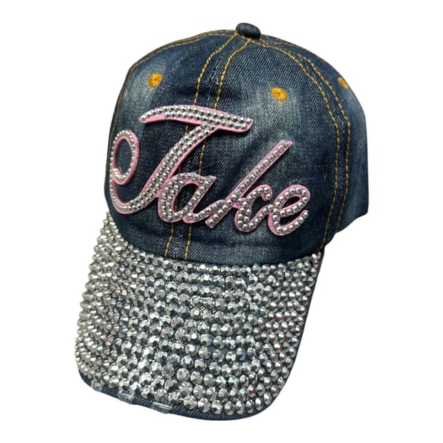 ✨ (바배) 큐빅 데님 볼캡 모자