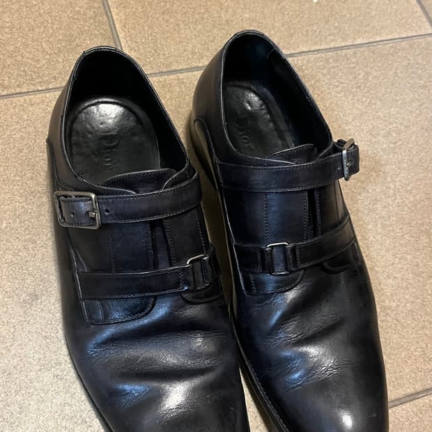 07AW Dior homme "Navigate" Belted Derby 