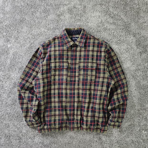 [무료배송] thisisneverthat 체크 패턴 자켓