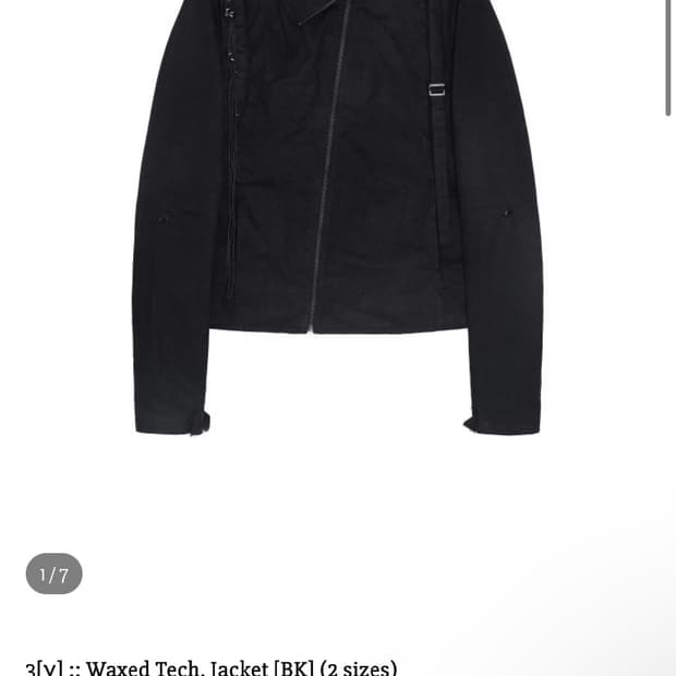 (1) 하르테올뎀 waxed tech jacket 