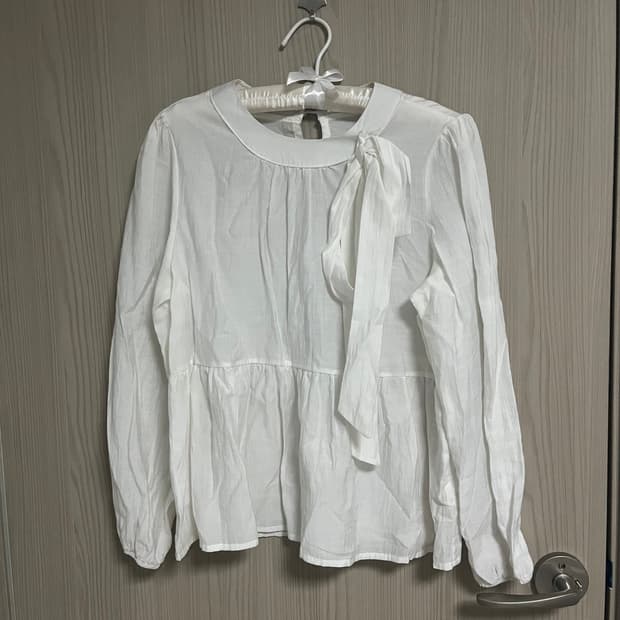 리본 블라우스 오피스룩 정장 상견례 결혼식