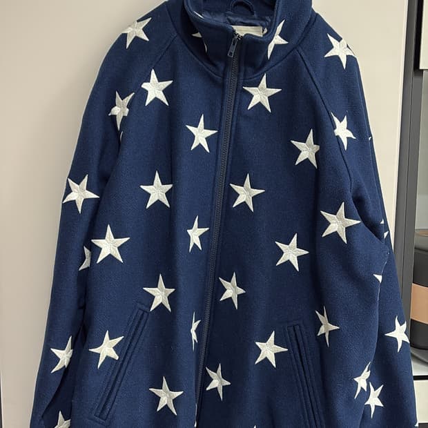 슈프림 16FW 별자켓 스타디움 네이비