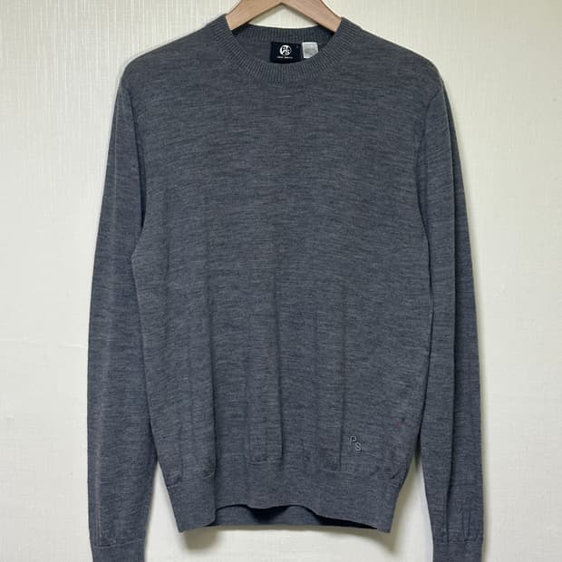 폴스미스 메리노울 니트 100/L/그레이