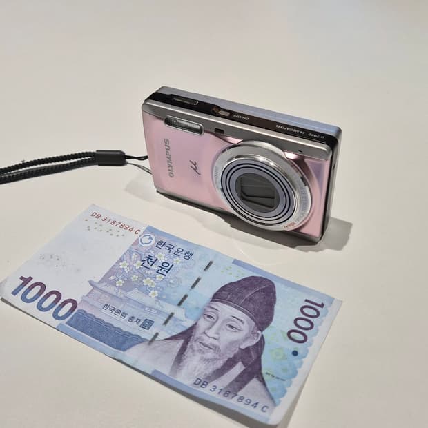 작례O 신품급 풀수리 하투하 올림푸스 뮤 7040 디지털카메라 빈티지 디