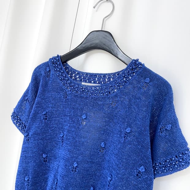 June Bride beads knit 