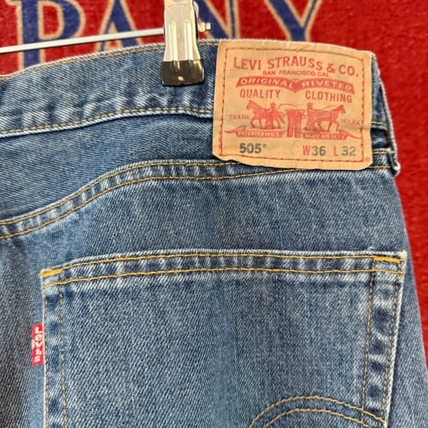 리바이스 505 36/32 멕시코제조