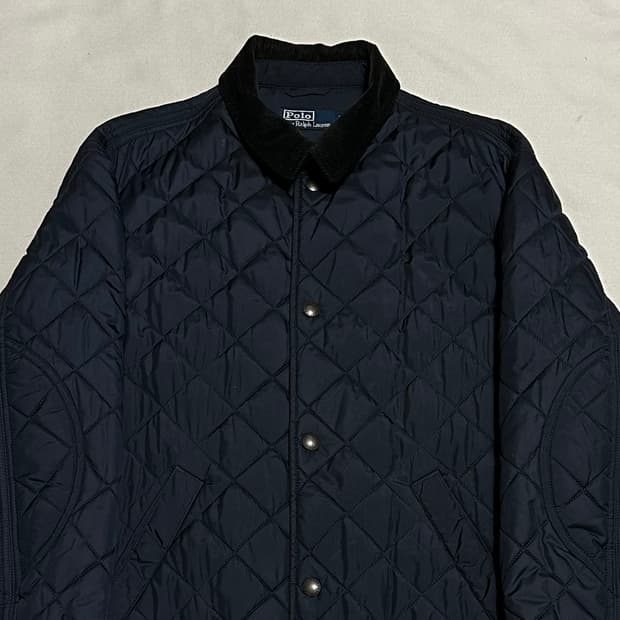 L 폴로랄프로렌 네이비 퀄팅 자켓