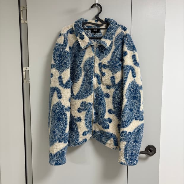 스투시 페이즐리 쉐르파 XL