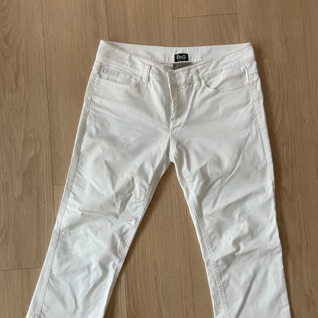 D&G 돌체앤가바나 로우라이즈 카프리 팬츠