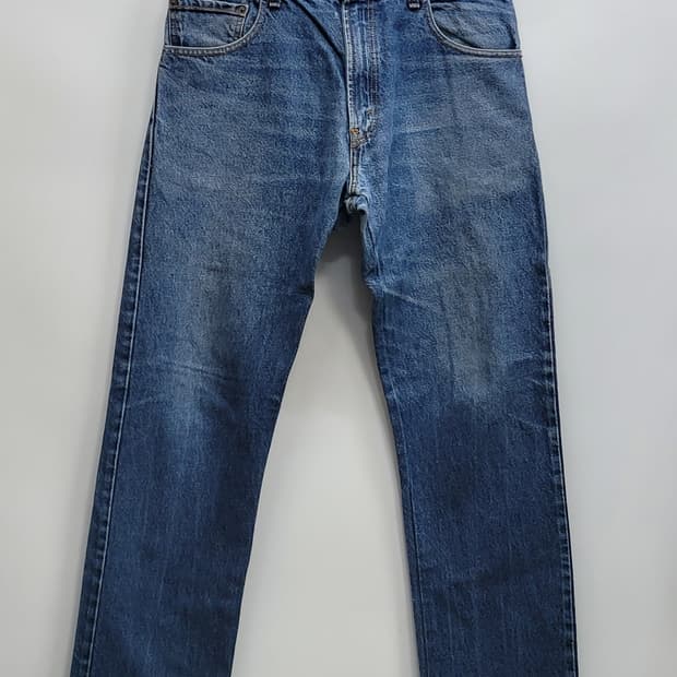 LEVI'S 08S 리바이스 517 부츠컷 워싱 데님 청바지 / 남 34