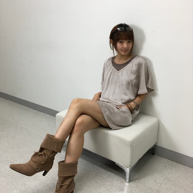 빈티지 브라운 반팔 원피스