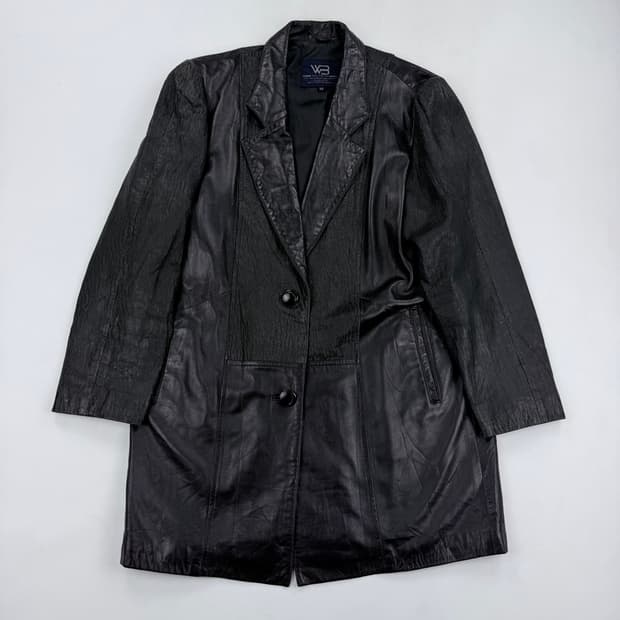 일본빈티지 WhiteBear 양가죽 자켓