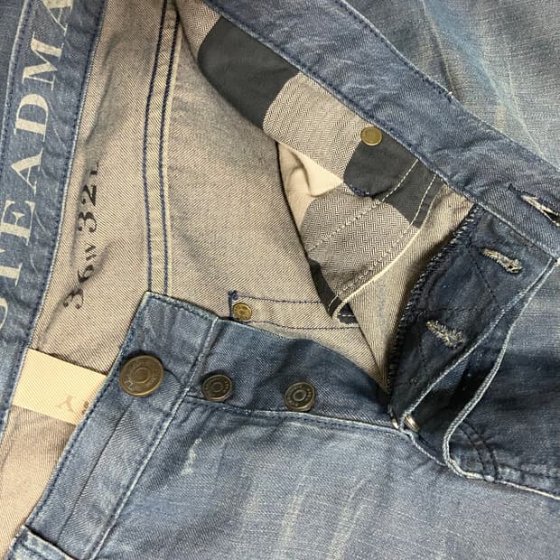 버버리 브릿 데님 청바지 36W 34L