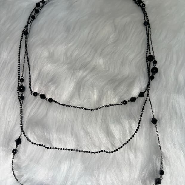 오리엔탈 빈티지 레이어드 목걸이