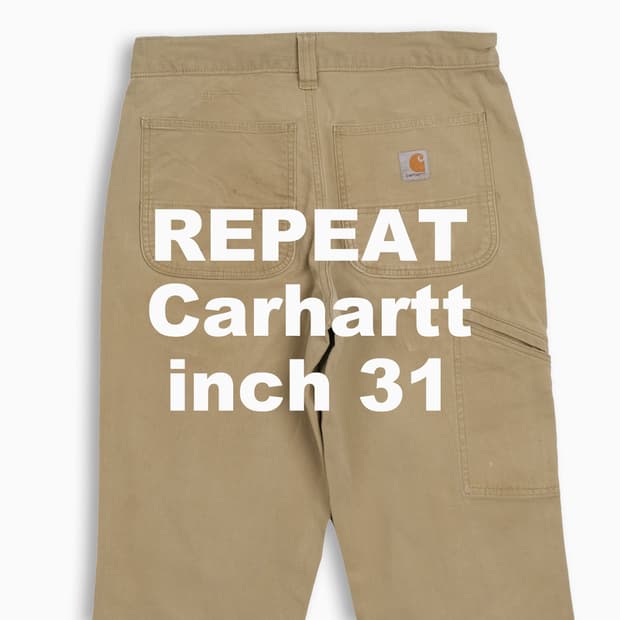 빈티지 칼하트 워크 팬츠 102291 31 인치 CH2913102