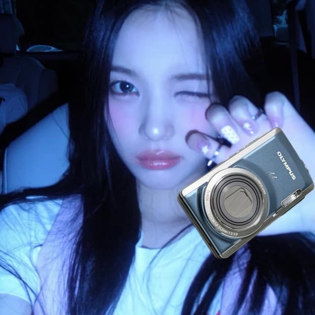 하투하 디카 올림푸스 뮤 7040 레어 블루 작례 o