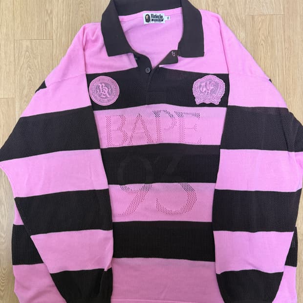 베이프 멀티로고 스트라이프 2엑라