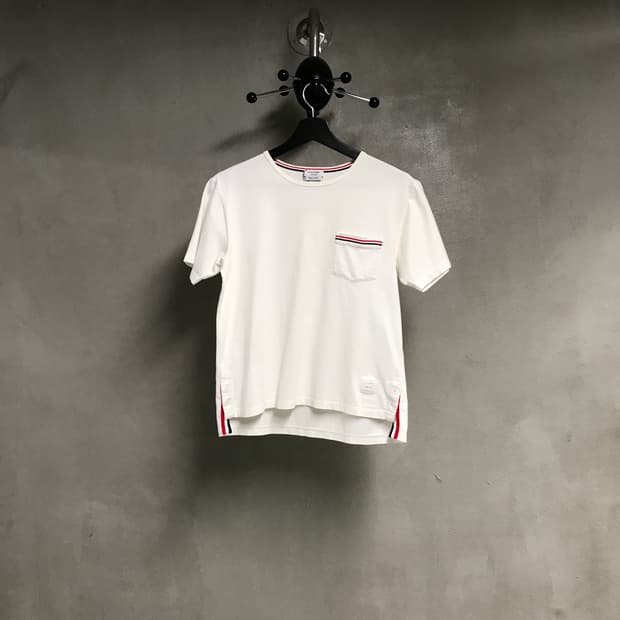톰브라운 화이트 반팔 티셔츠 1(W)