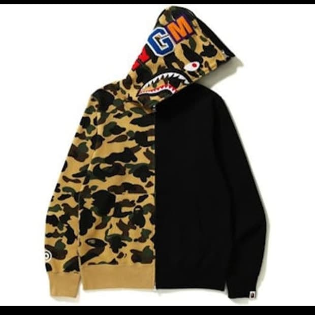 베이프 아수라 황계 흑계 셰퍼레이트 샤크 후드