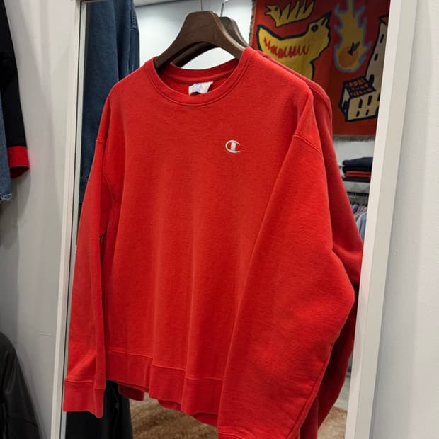 Champion 챔피온 리버스위브 페이딩 스웻 셔츠