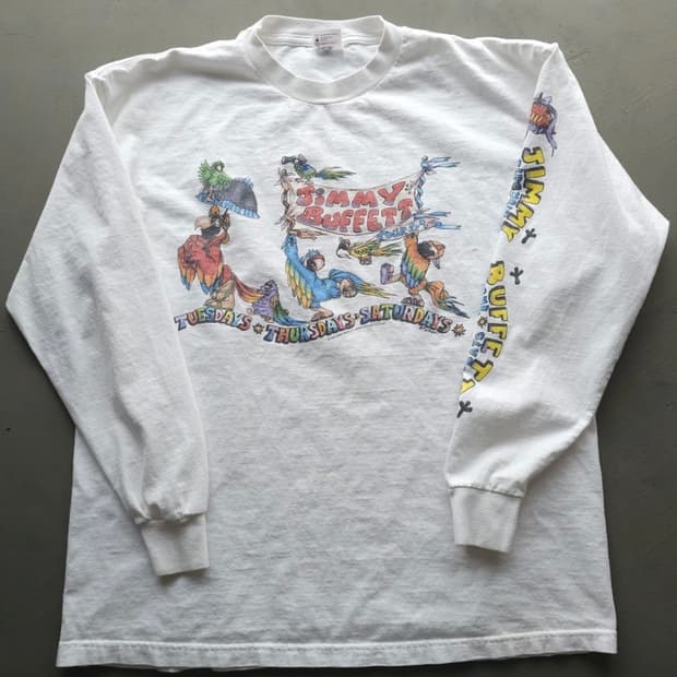 90s jimmy buffet long sleeve