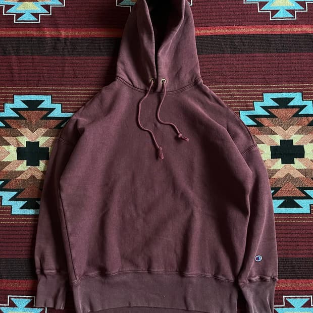 챔피온 리버스위브 가먼트 다잉 후드 Champion