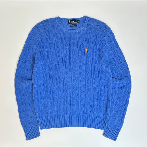 Polo 폴로 랄프로렌 피미코튼 케이블 니트 XL